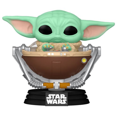The Mandalorian Grogu in Pram Pop! Vinyl Bobblehead Figuur 9 cm - Fans Geek Storeproduct_typeFunko