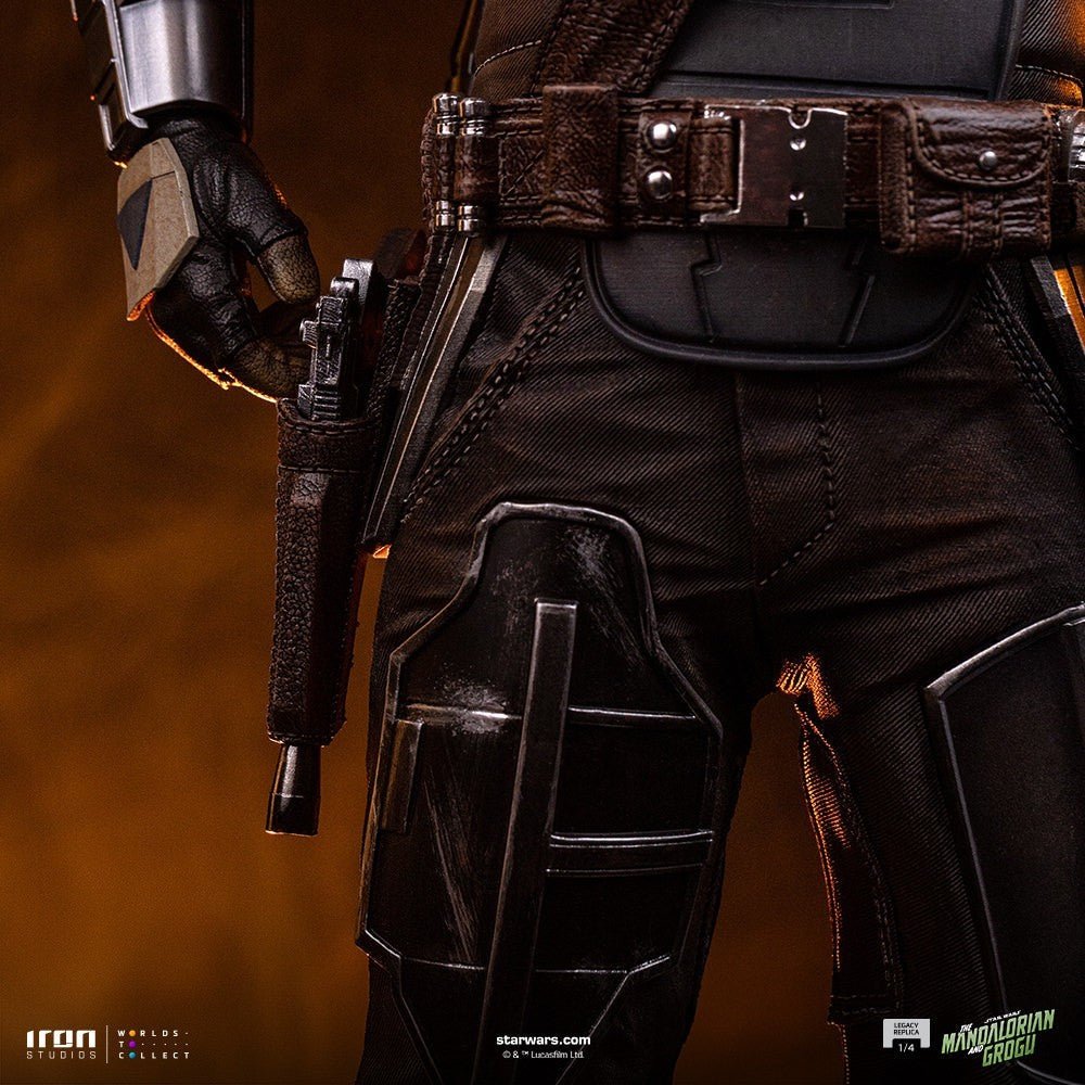 The Mandalorian & Grogu Quarter Scale Statue - Iron Studios - Fans Geek Storeproduct_typeIron Studios