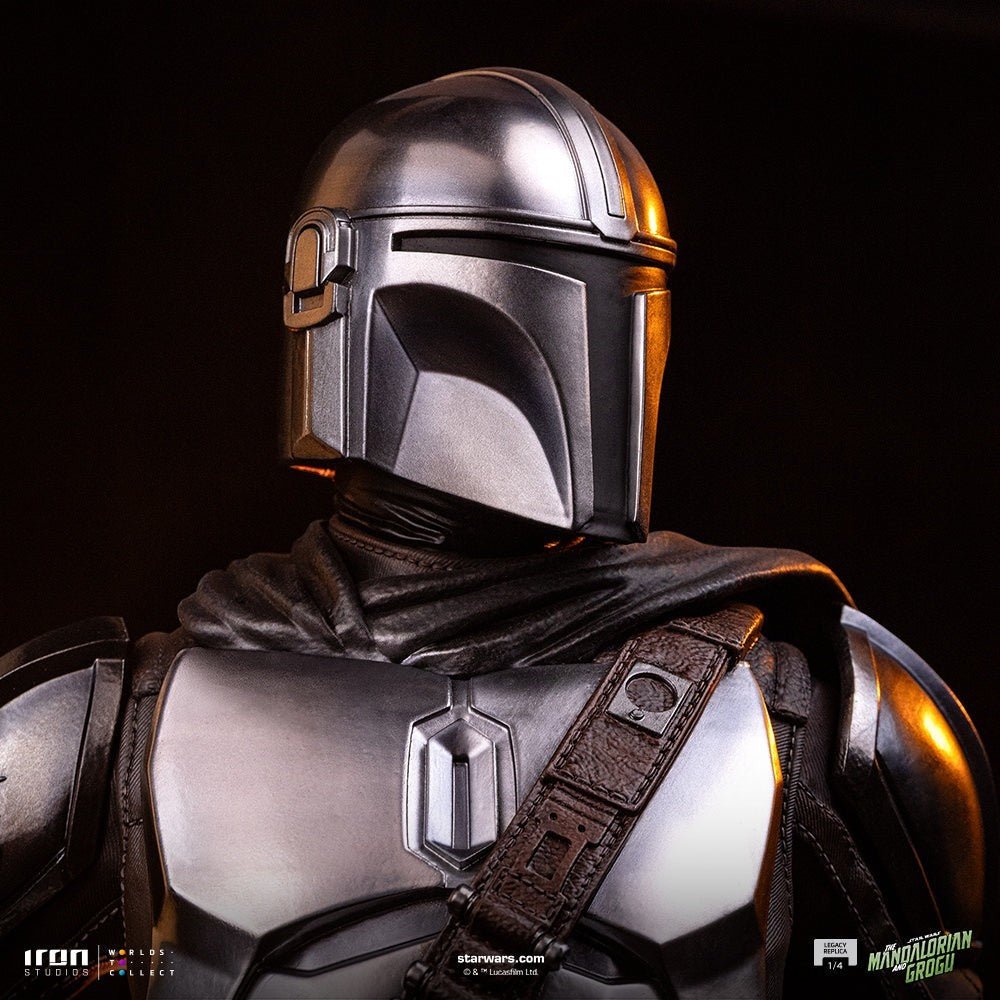 The Mandalorian & Grogu Quarter Scale Statue - Iron Studios - Fans Geek Storeproduct_typeIron Studios