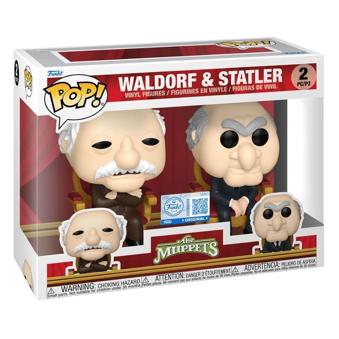 The Muppets Waldorf & Statler Pop! Television Vinyl Figuren 2-Pack 9 cm - Funko - Fans Geek Storeproduct_typeFunko