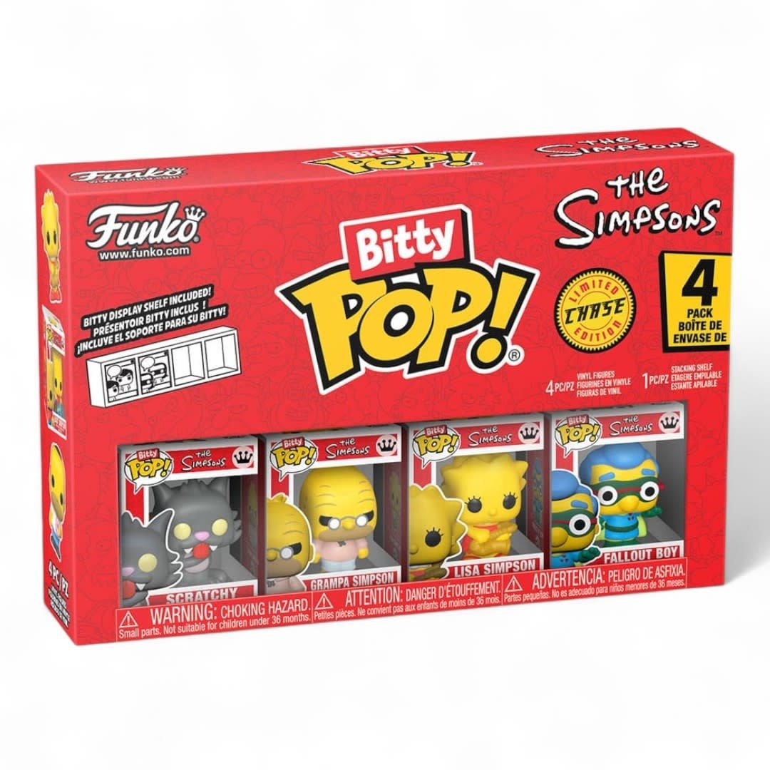 The Simpsons Bitty POP! Vinyl Figure 4 - Pack Series 4 - Fans Geek Store