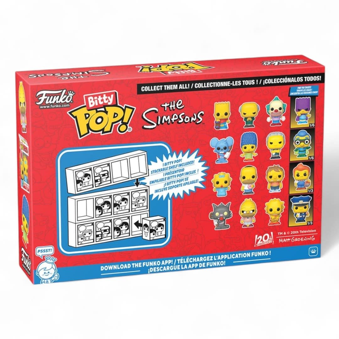 The Simpsons Bitty POP! Vinyl Figure 4 - Pack Series 3 - Fans Geek Store