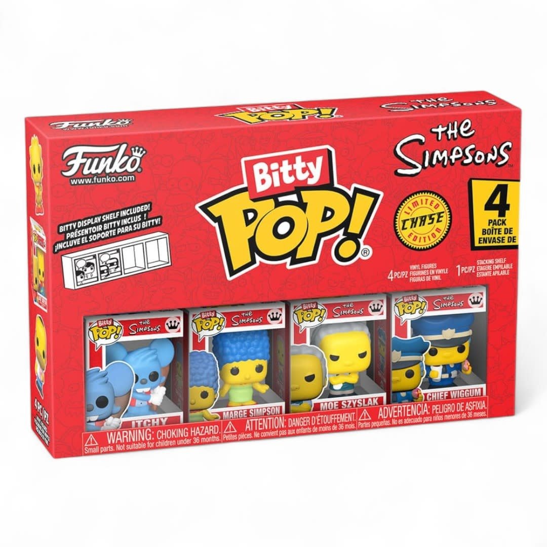 The Simpsons Bitty POP! Vinyl Figure 4 - Pack Series 2 - Fans Geek Store