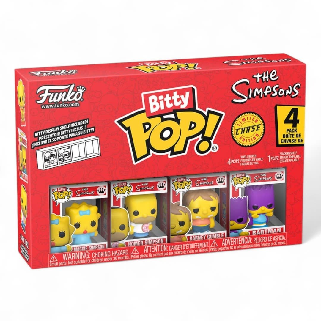 The Simpsons Bitty POP! Vinyl Figure 4 - Pack Series 3 - Fans Geek Store