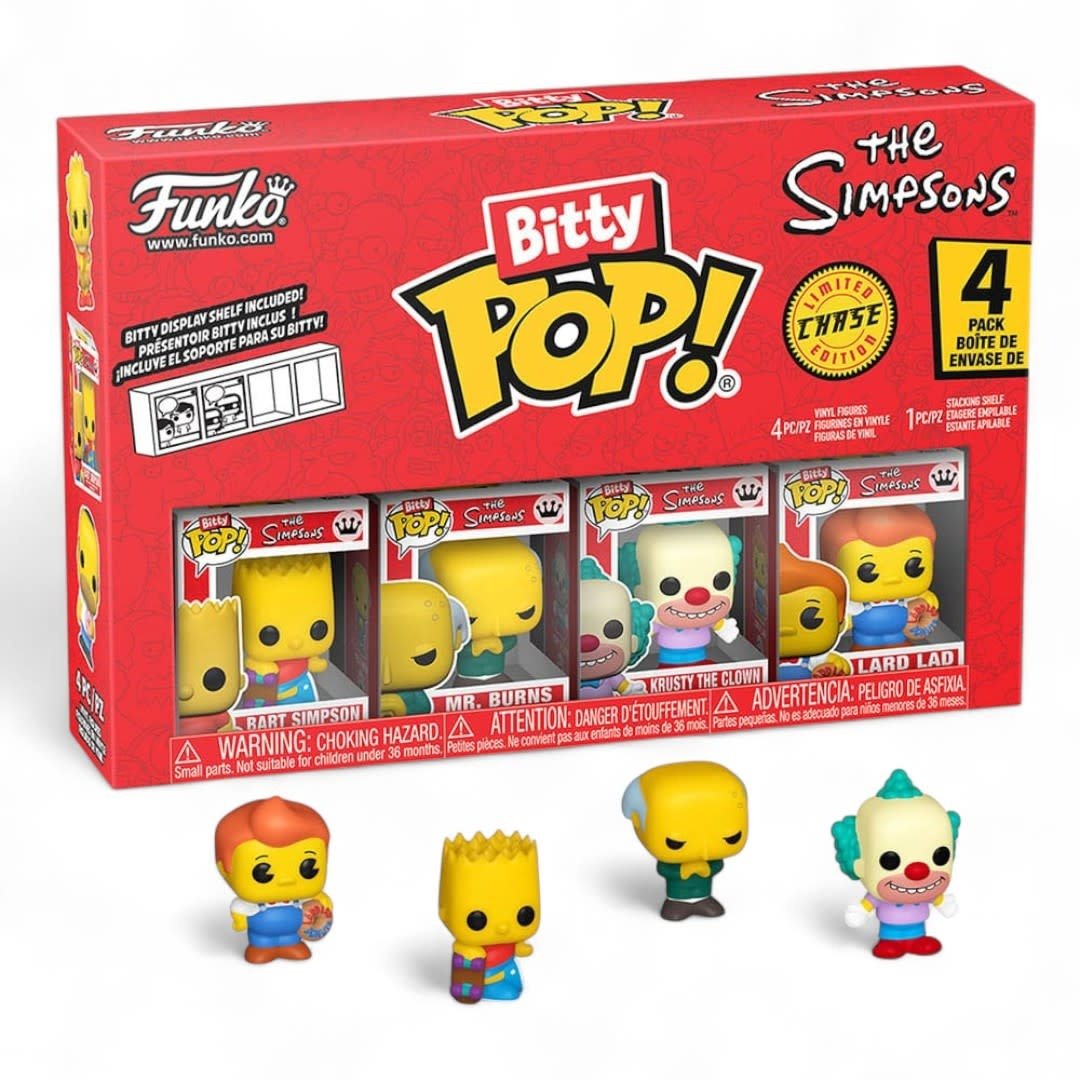 The Simpsons Bitty POP! Vinyl Figure 4 - Pack Series 1 - Fans Geek Store