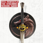 The Witcher - Wall Display for Silver and Steel Sword - Fans Geek Store