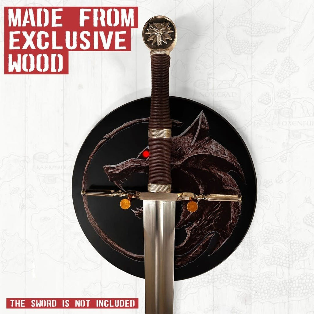The Witcher - Wall Display for Silver and Steel Sword - Fans Geek Store