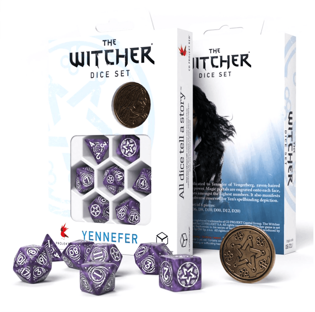 The Witcher Yennefer Dobbelset Lavendel - wit - Fans Geek Storeproduct_typeCardshouse