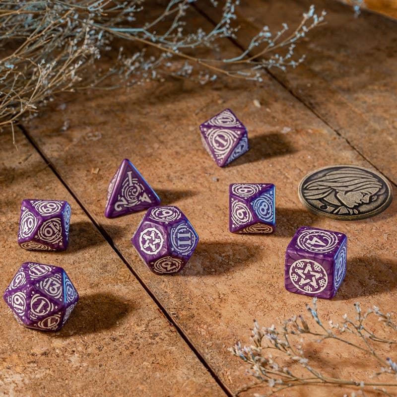 The Witcher Yennefer Dobbelset Lavendel - wit - Fans Geek Storeproduct_typeCardshouse