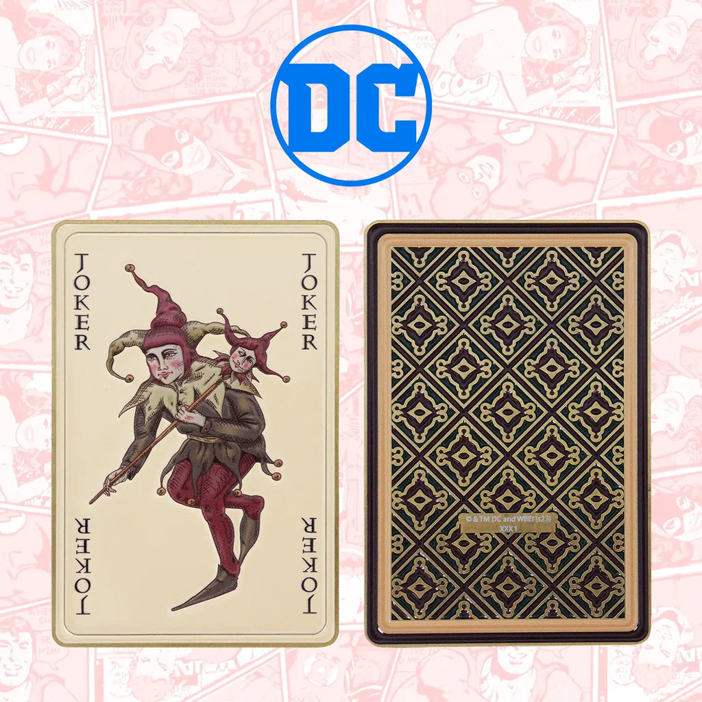 Batman Limited Edition Joker Calling Card Ingot - Fans Geek Store