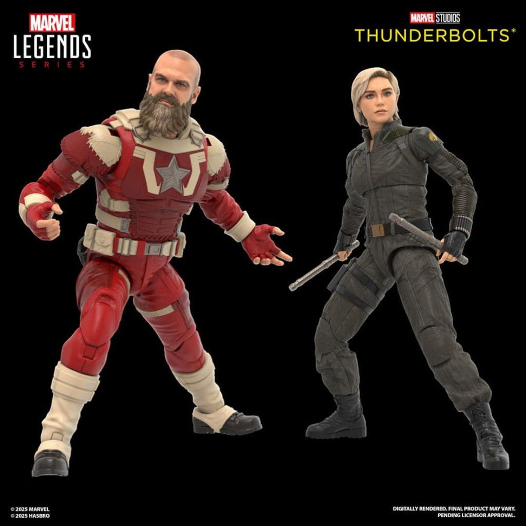 Thunderbolts Marvel Legends Action Figure 2 - Pack Yelena Belova & Red Guardian 15 cm - Fans Geek Storeproduct_typeFans Geek Store