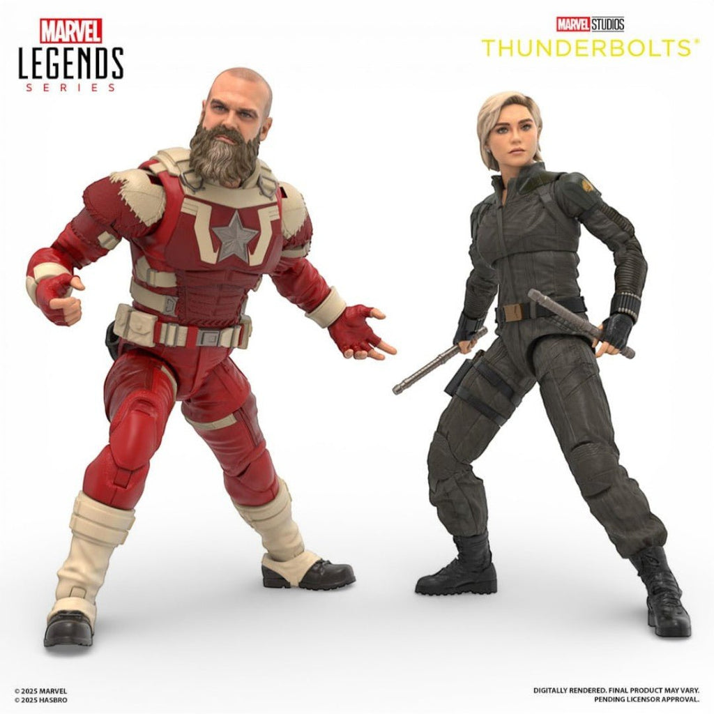 Thunderbolts Marvel Legends Action Figure 2 - Pack Yelena Belova & Red Guardian 15 cm - Fans Geek Storeproduct_typeFans Geek Store