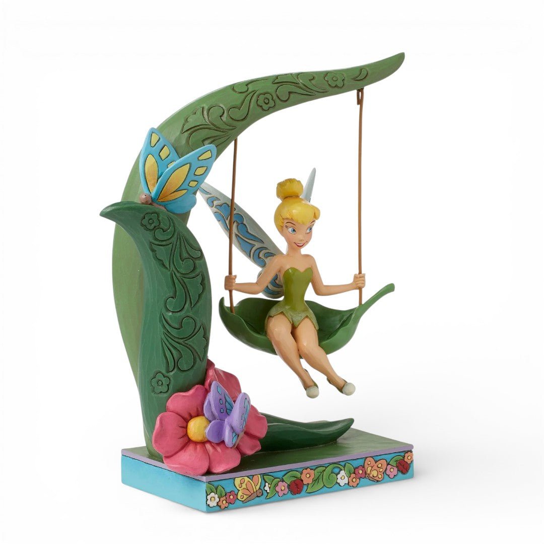 Tinker Bell on Swing Figurine - Disney Traditions - Fans Geek Storeproduct_typeFans Geek Store