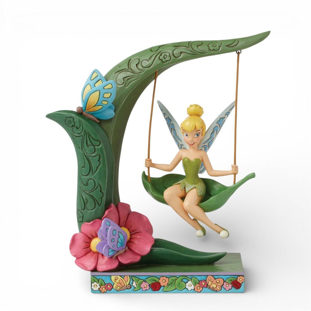 Tinker Bell on Swing Figurine - Disney Traditions - Fans Geek Storeproduct_typeFans Geek Store