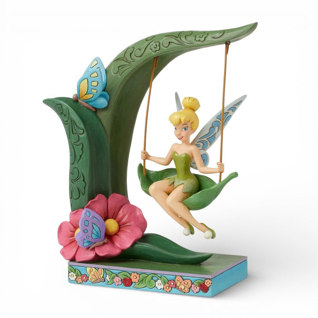 Tinker Bell on Swing Figurine - Disney Traditions - Fans Geek Storeproduct_typeFans Geek Store