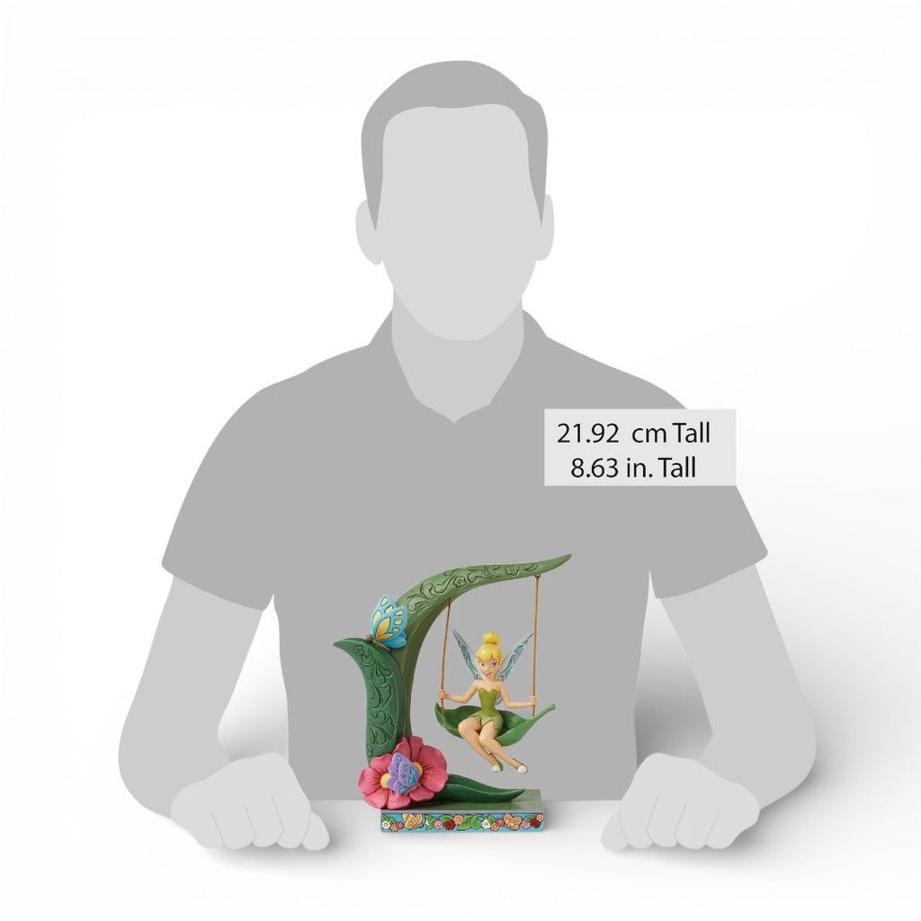 Tinker Bell on Swing Figurine - Disney Traditions - Fans Geek Storeproduct_typeFans Geek Store