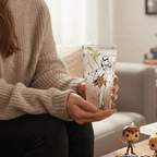 Tinkerbell drinkglas met gouden glitters - Fans Geek Storeproduct_type#Disney