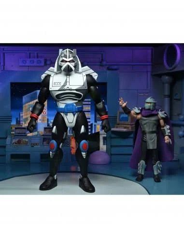TMNT Cartoon Chrome Dome Actiefiguur 23 cm - Fans Geek Storeproduct_typeNECA