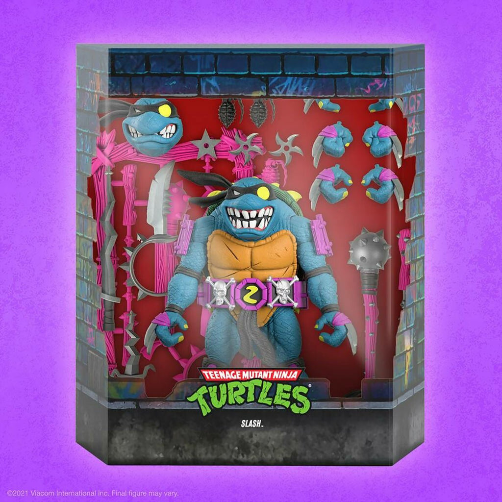 TMNT: Ultimates Wave 6 - Slash 7 inch Action Figure - Fans Geek Store