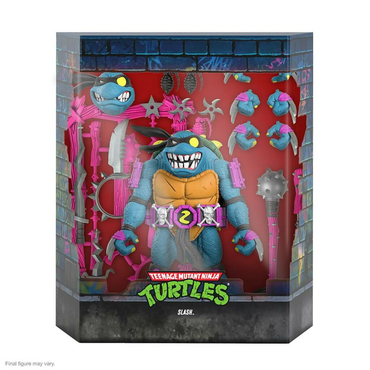 TMNT: Ultimates Wave 6 - Slash 7 inch Action Figure - Fans Geek Store