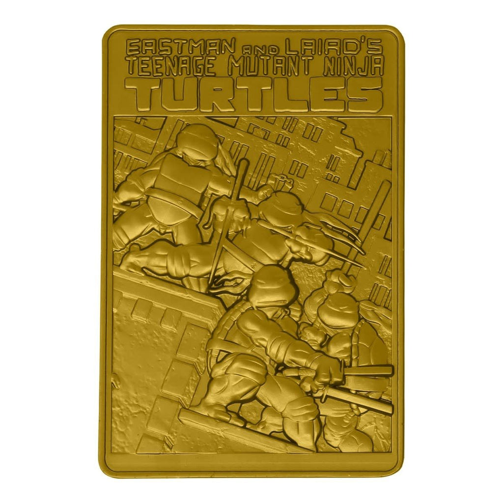 Teenage Mutant Ninja Turtles: First Comic 24k Gold Plated Ingot - Fans Geek Store