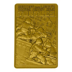 Teenage Mutant Ninja Turtles: First Comic 24k Gold Plated Ingot - Fans Geek Store