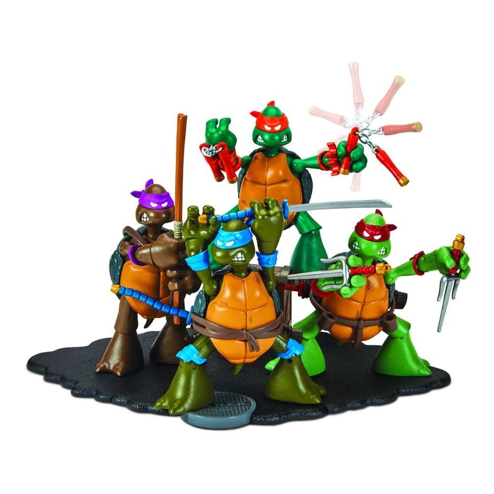 Teenage Mutant Ninja Turtles Action Figures 40th Anniversary 10 cm Assortment (8) - Fans Geek Store