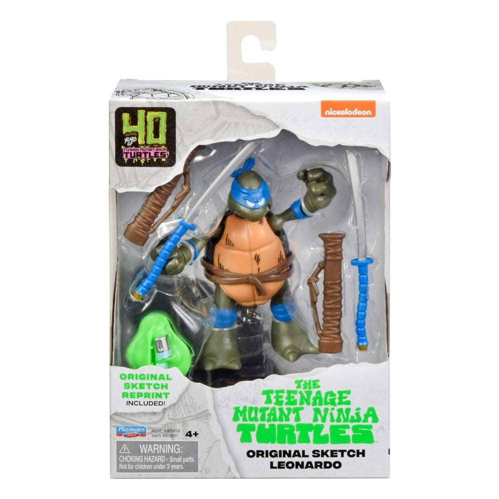 Teenage Mutant Ninja Turtles Action Figures 40th Anniversary 10 cm Assortment (8) - Fans Geek Store