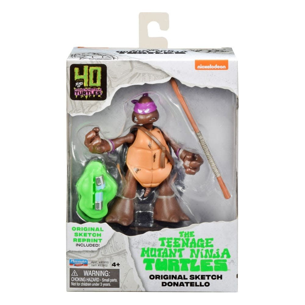 Teenage Mutant Ninja Turtles Action Figures 40th Anniversary 10 cm Assortment (8) - Fans Geek Store