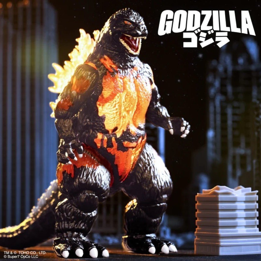 Toho Super Kaiju Actiefiguur Wave 02 Burning Godzilla '95 - Fans Geek Storeproduct_typeFans Geek Store