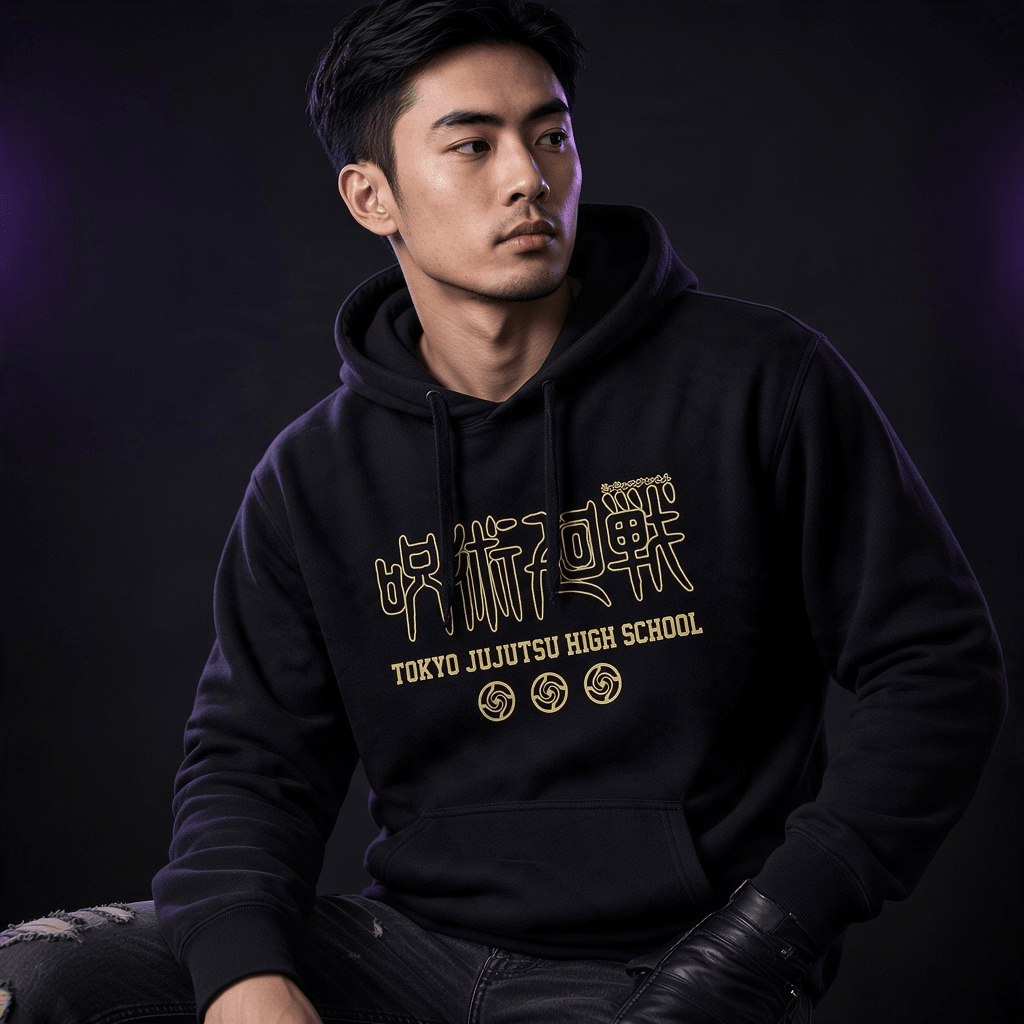 Tokyo Jujutsu High hoodie – Jujutsu Kaisen zwart - Fans Geek Storeproduct_type#ABYstyle