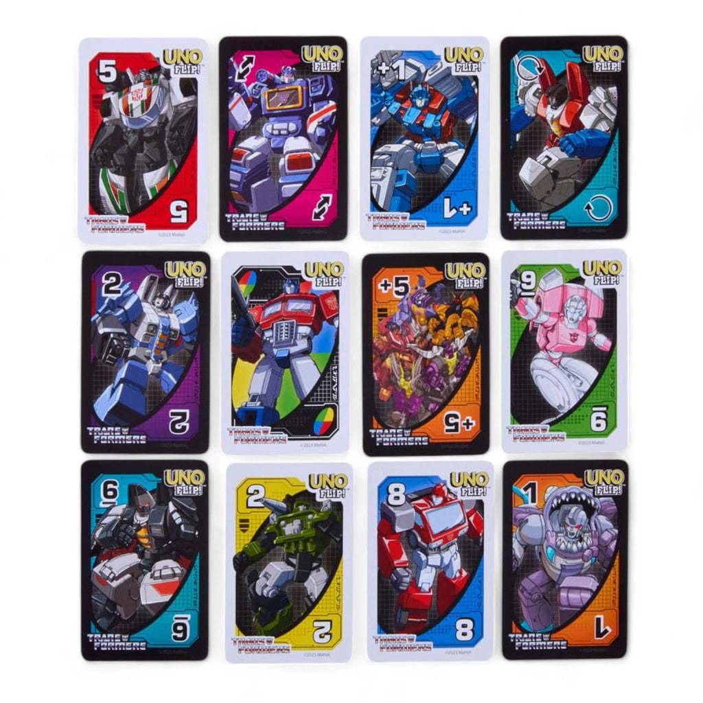 Transformers UNO Flip! Card Game - Fans Geek Store