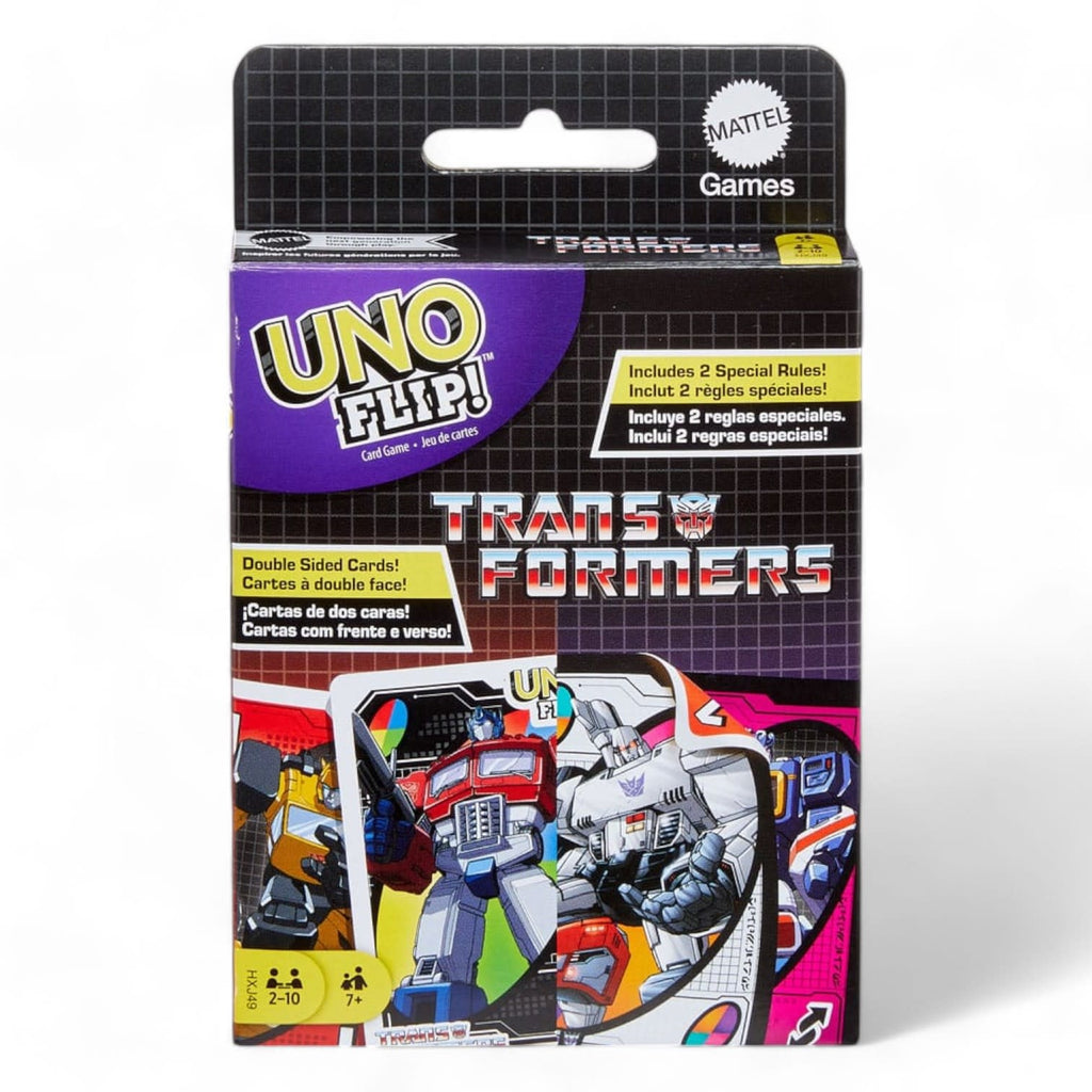 Transformers UNO Flip! Card Game - Fans Geek Store