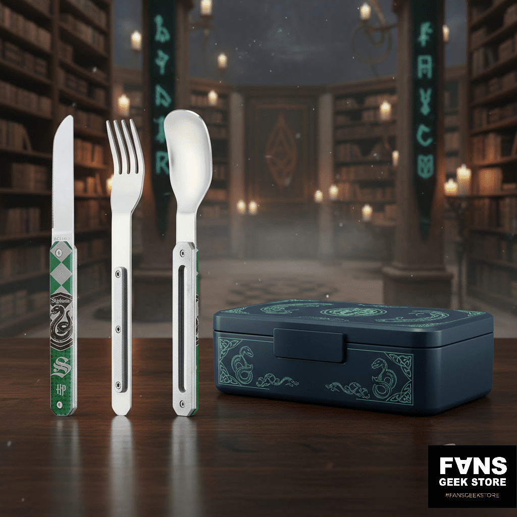 Cutlery Set, HP - Slytherin - Fans Geek Store