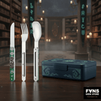 Cutlery Set, HP - Slytherin - Fans Geek Store