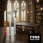Cutlery Set, HP - Gryffindor Vintage - Fans Geek Store