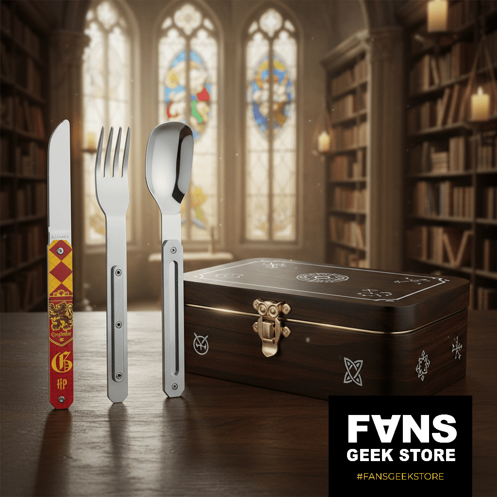 Cutlery Set, HP - Gryffindor Vintage - Fans Geek Store