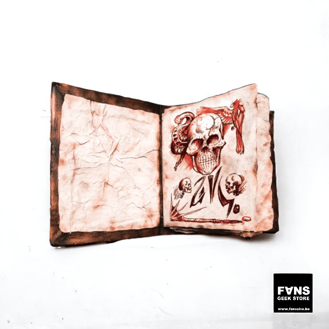 Evil Dead 2: Necronomicon - Book of the Dead Prop V2 with Pages - Fans Geek Store