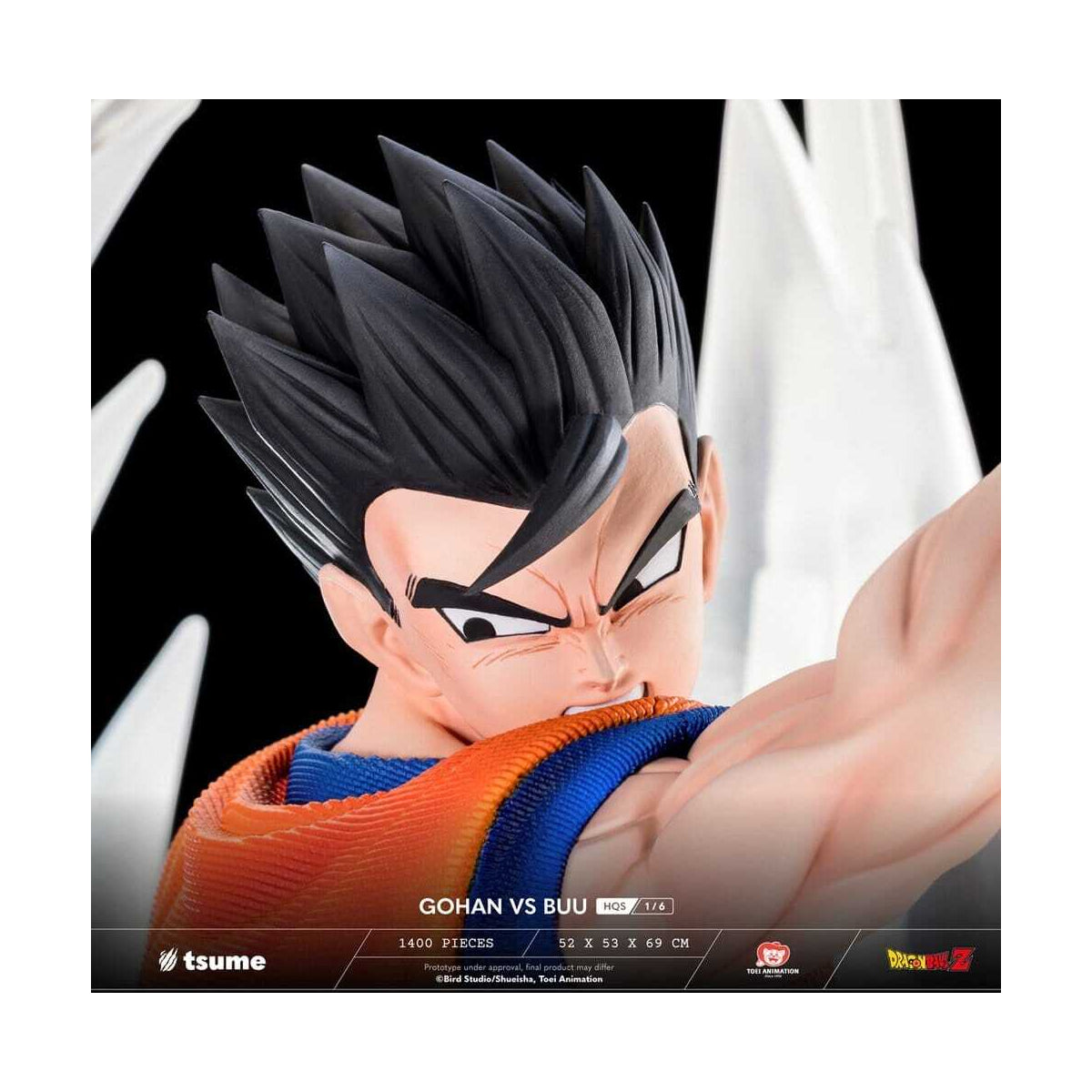 Dragon Ball Z Standbeeld Gohan vs Buu Tsume