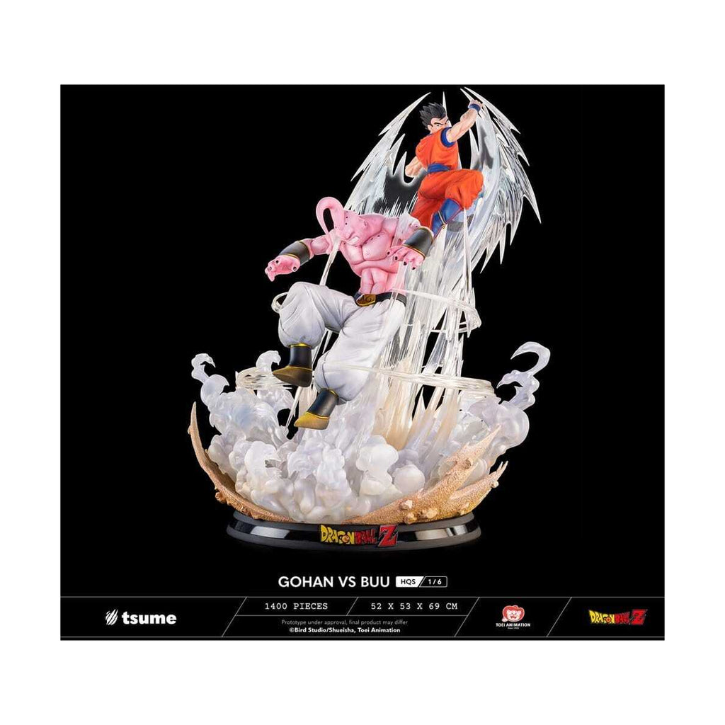 Dragon Ball Z Standbeeld Gohan vs Buu Tsume