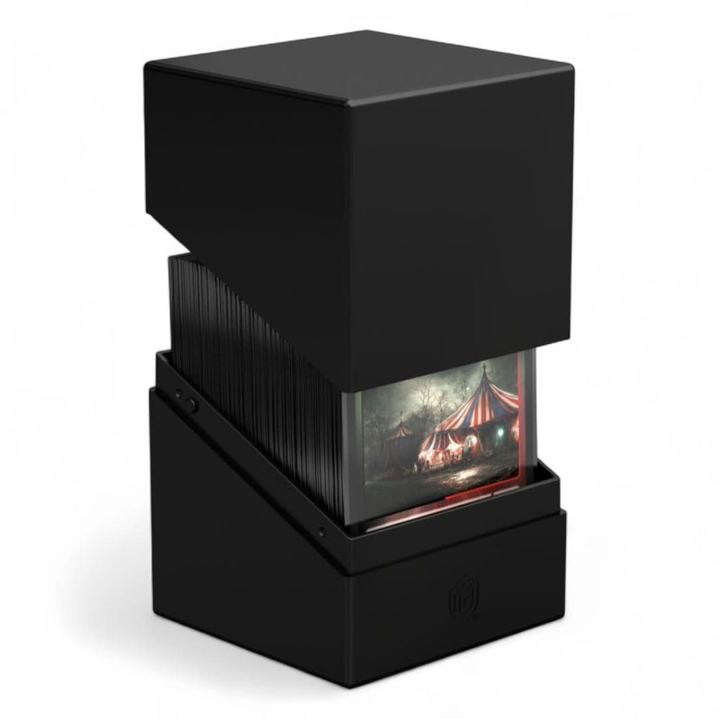 Ultimate Guard Boulder 100+ Solid - Black - Fans Geek Store