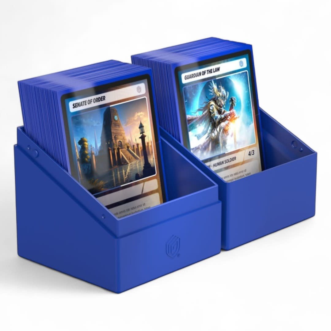 Ultimate Guard Boulder 100+ Solid - Blue - Fans Geek Store
