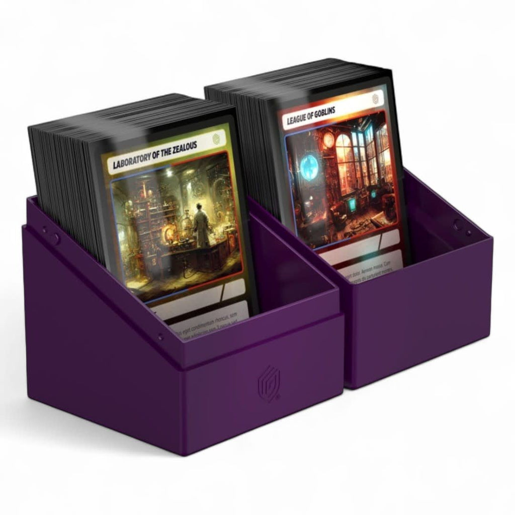 Ultimate Guard Boulder 100+ Solid - Purple - Fans Geek Store