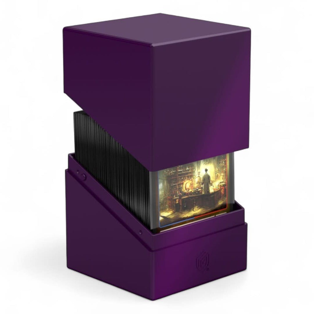 Ultimate Guard Boulder 100+ Solid - Purple - Fans Geek Store