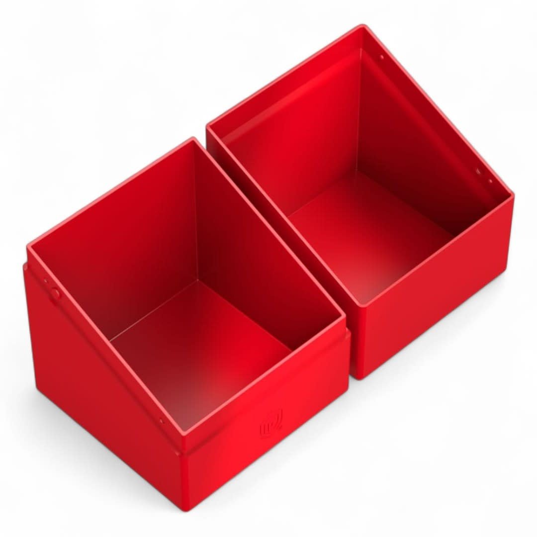 Ultimate Guard Boulder 100+ Solid - Red - Fans Geek Store
