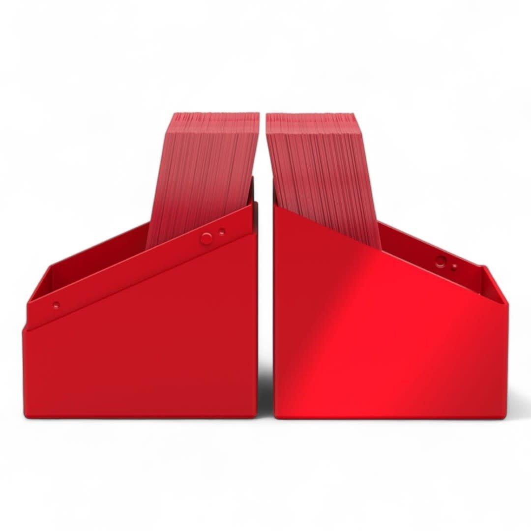 Ultimate Guard Boulder 100+ Solid - Red - Fans Geek Store