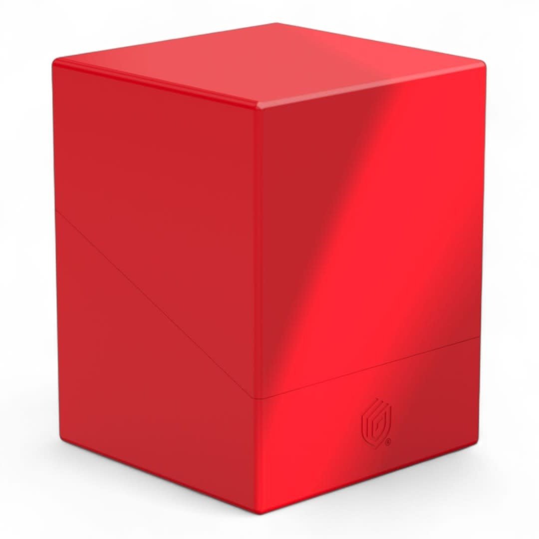 Ultimate Guard Boulder 100+ Solid - Red - Fans Geek Store