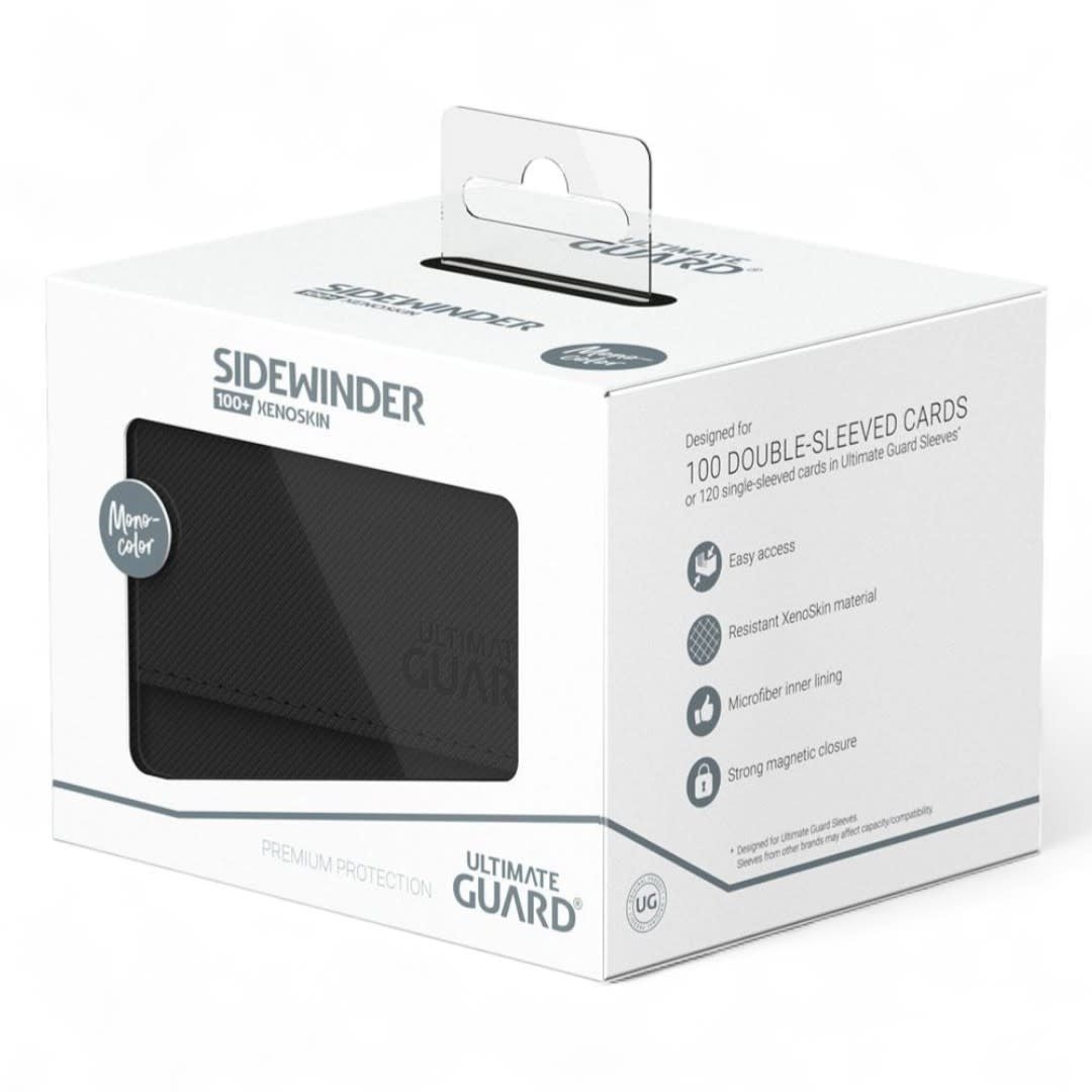 Ultimate Guard Sidewinder 100+ Xenoskin - Black - Fans Geek Store