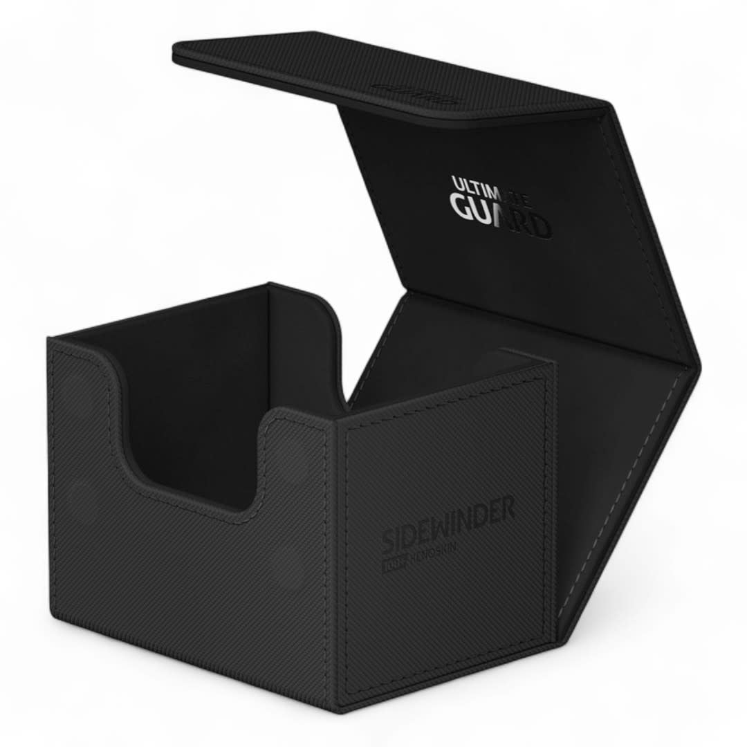 Ultimate Guard Sidewinder 100+ Xenoskin - Black - Fans Geek Store