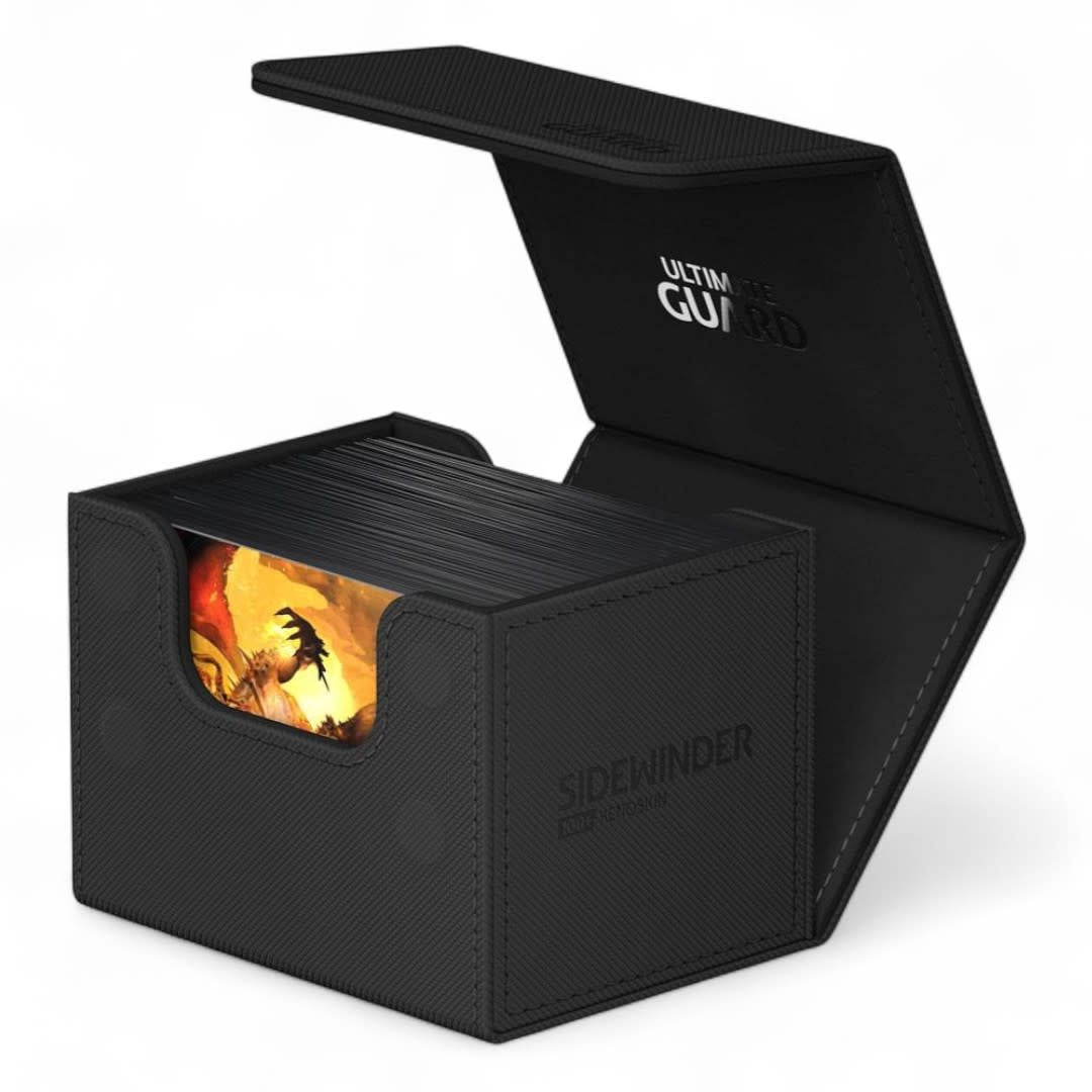 Ultimate Guard Sidewinder 100+ Xenoskin - Black - Fans Geek Store